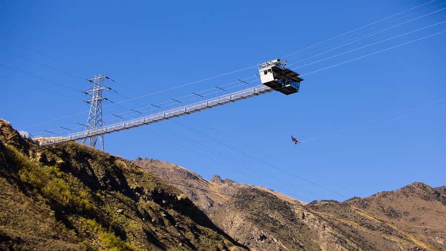 Queenstown: Nevis Catapult - World's Biggest! - From central Queenstown to the remote Nevis Playground