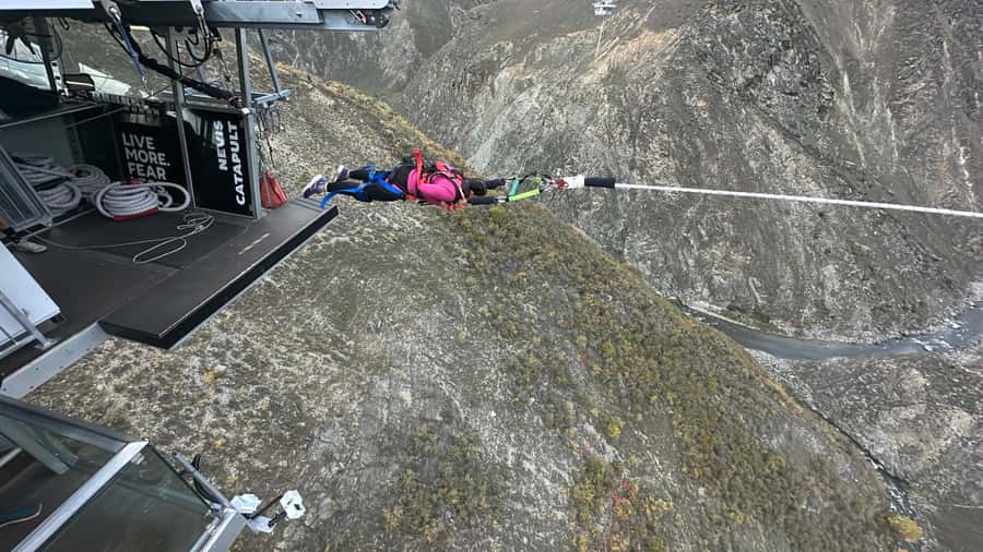Queenstown: Nevis Catapult - World's Biggest! - What the catapult ride actually feels like