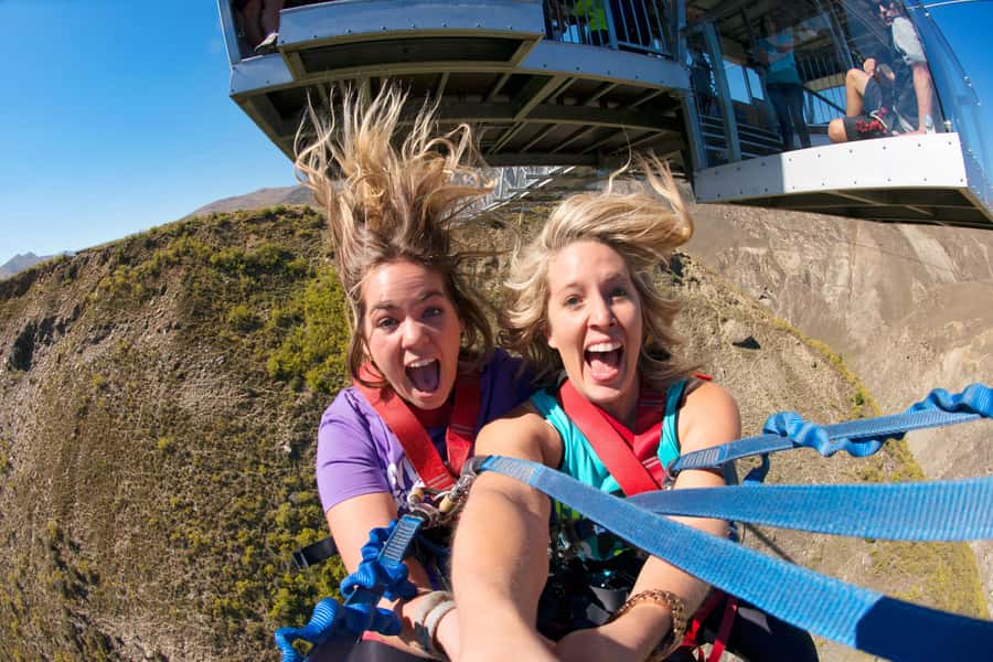 Queenstown: Nevis Thrillogy (Bungy, Swing, Catapult) - What the $481 price really covers
