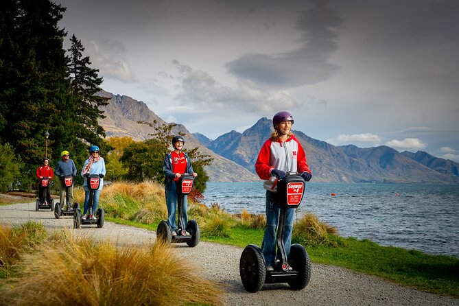 Queenstown Segway Tour - The first ride along Queenstown Bay