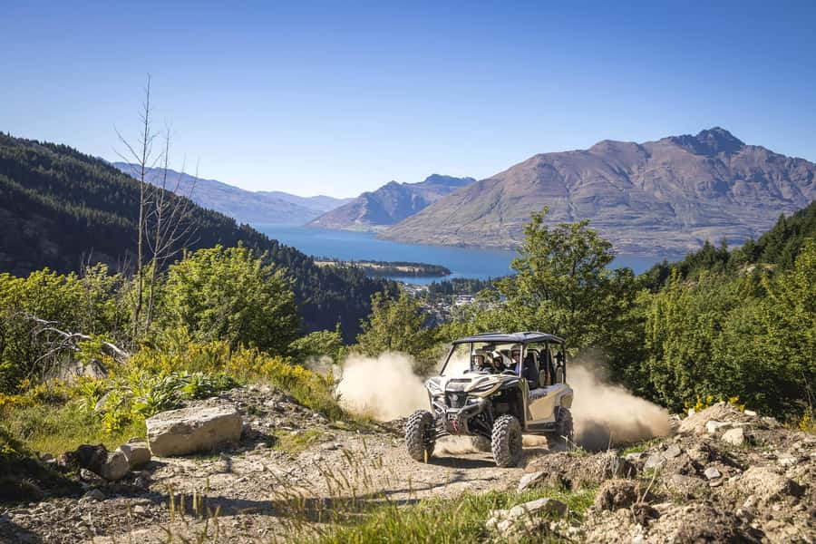 Queenstown: Self Drive Guided Buggy Tour - Getting comfortable before the main track