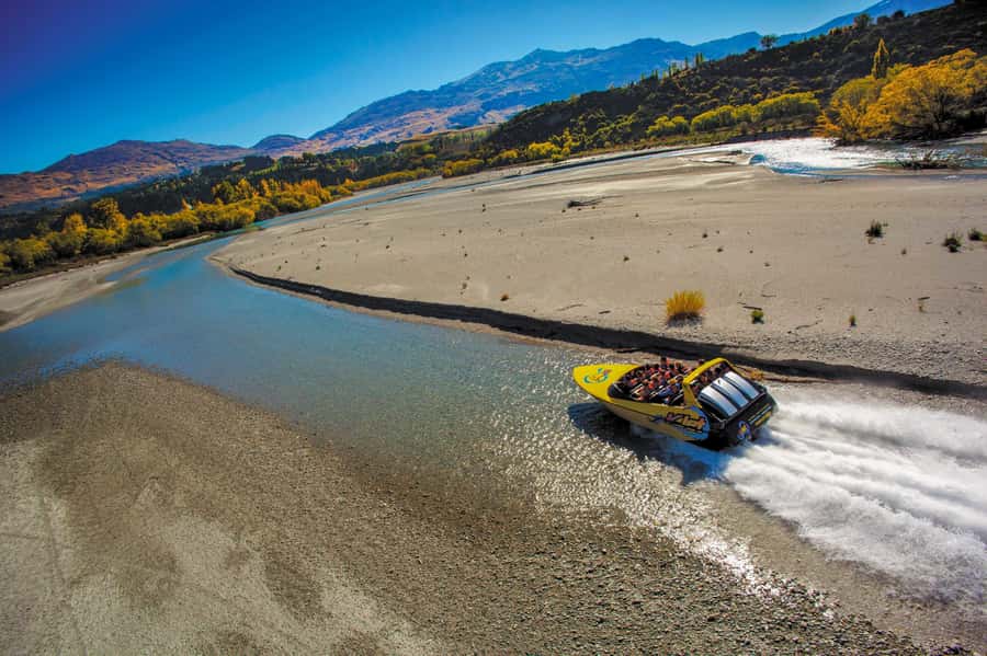 Queenstown: Shotover River and Kawarau River Jet Boat Ride - The Shotover River turns the ride tighter and wetter