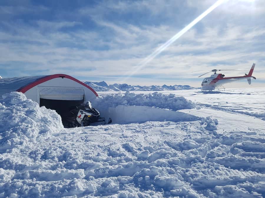 Queenstown: Snowmobiling Experience with Helicopter Flight - The helicopter flight is half the reason to go