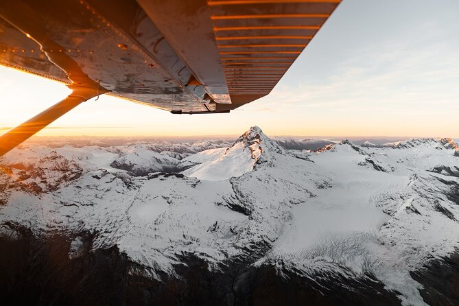 Queenstown Sunrise Glacier Scenic Flight by Glenorchy Air - Why sunrise gives Mt Aspiring extra character