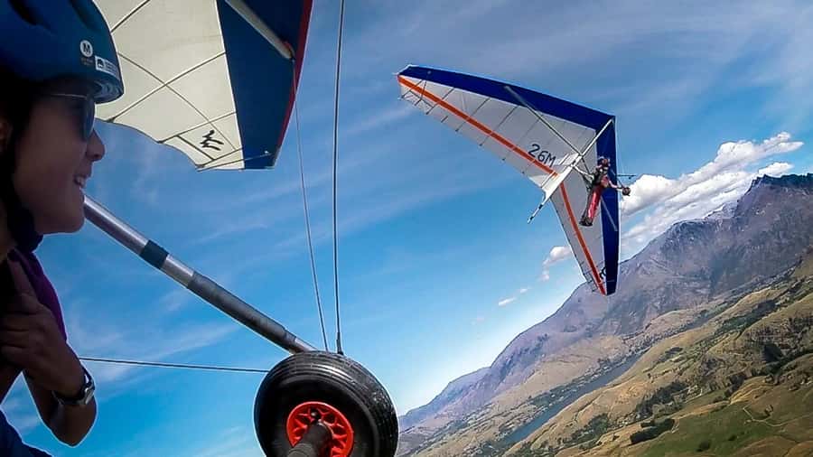 Queenstown: Tandem Hang Gliding Experience - Reaching the Coronet Peak launch site