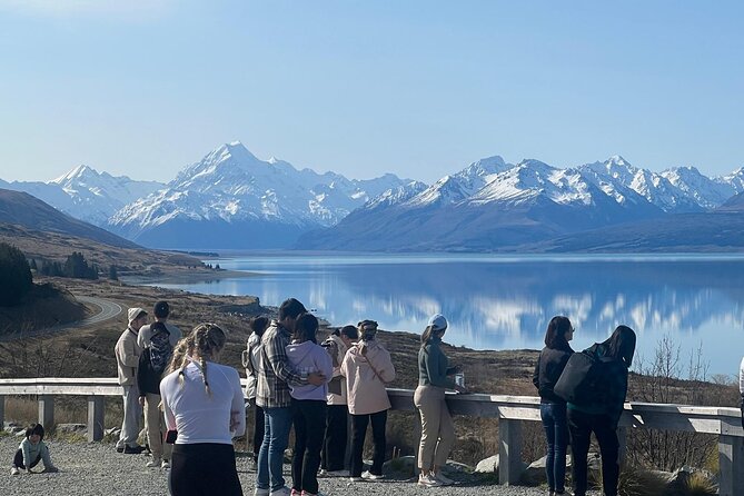 Queenstown to Lake Tekapo via Mt Cook One-Way Small Group Tour - Arriving at Lake Tekapo
