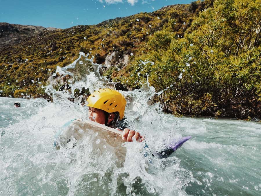 Queenstown: White Water Surfing Along the Kawarau River - Getting ready for grade 2 to 3 rapids