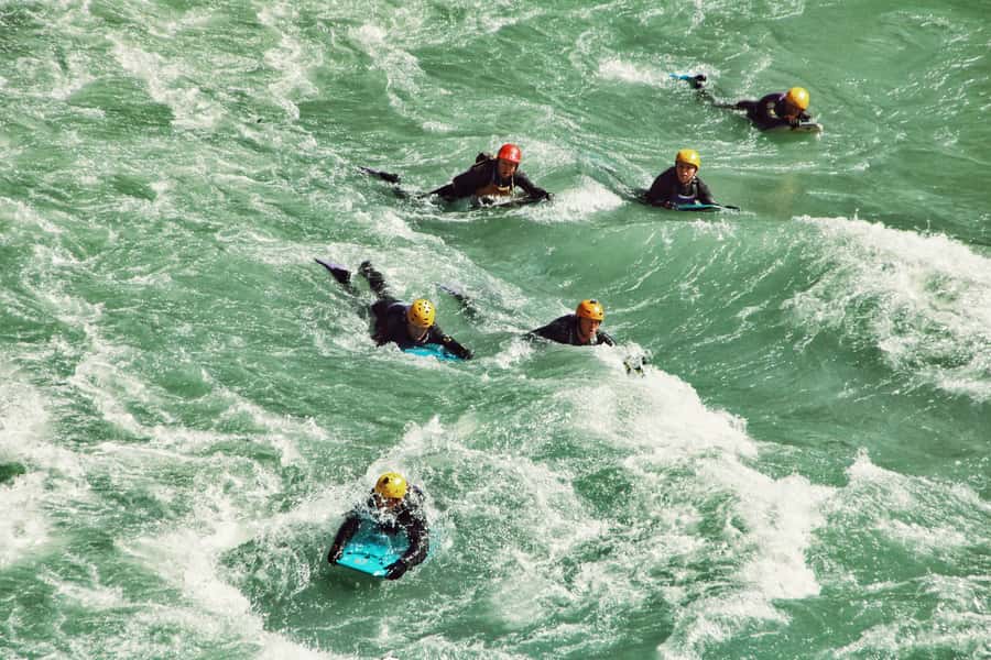 Queenstown: White Water Surfing Along the Kawarau River - Starting in Queenstown and reaching Roaring Meg