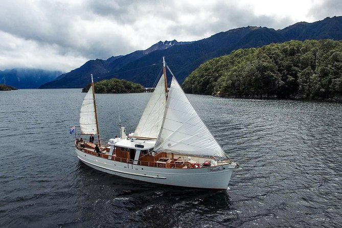 Scenic Cruise & Guided walk on Historic Motor Yacht Lake Te Anau - Setting out from Te Anau’s historic wharf