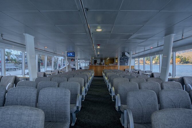 Scenic Queenstown Lake Cruise - Coffee, muffins, and pre-ordered boards
