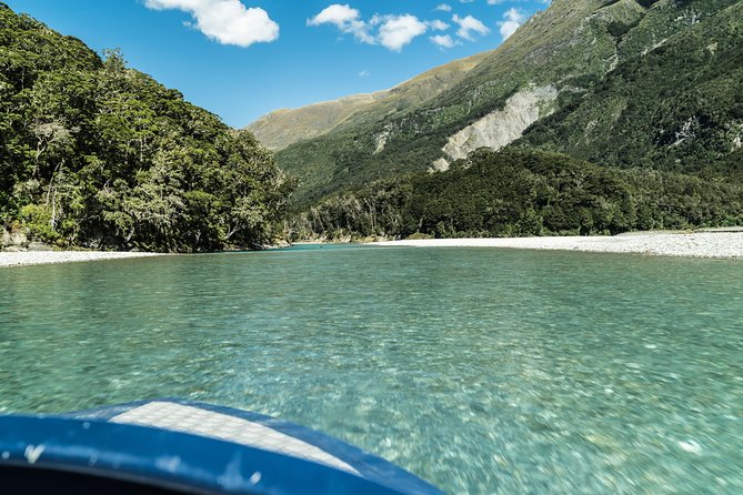 Siberia Experience:Fly-Hike-Jetboat:Wilderness Adventure:Wanaka - The 25-minute flight into the Siberia Valley