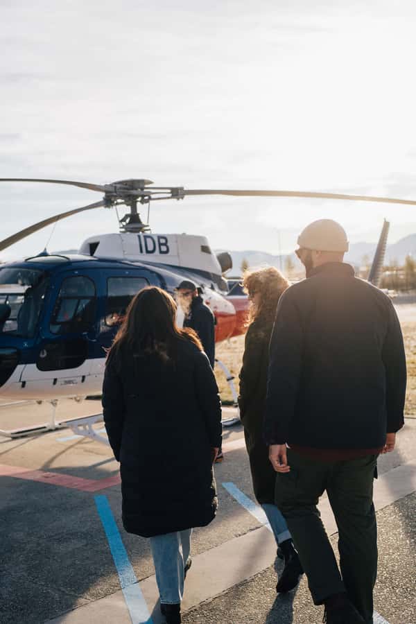 The Grand Circle 35-Minute Helicopter Tour & Alpine Landing - Leaving Queenstown for the Wakatipu Basin