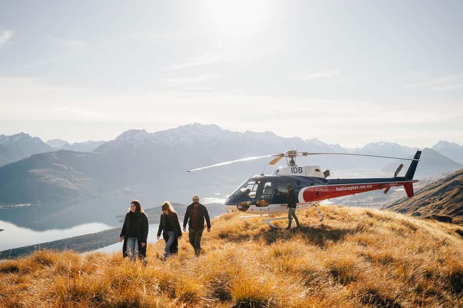 The Grand Circle 35-Minute Helicopter Tour & Alpine Landing - Weather, timing, and family rules