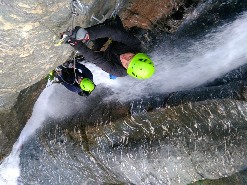Wanaka: 4-Hour Intermediate Waterfall Cable Climb - The 45-minute descent back to the gate