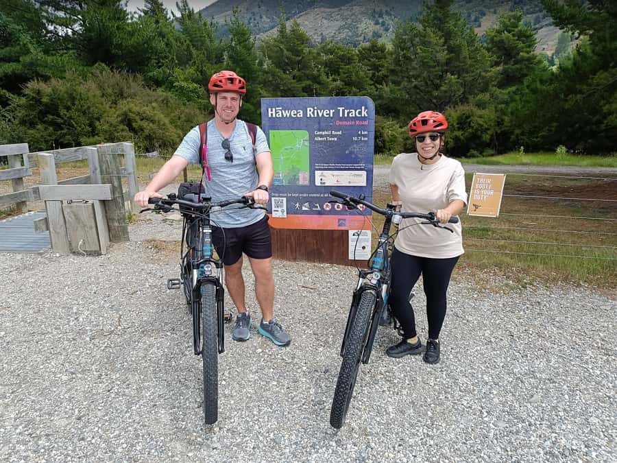 Wānaka And Hāwea: Trail Ride on Bike or E-Bike - The final run through the Wānaka Outlet