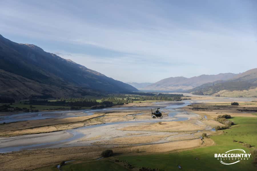 Wānaka: Heli Siberia - Helicopter Flight, Hike & Jet Boat - Finishing fast with Wilkin River Jets