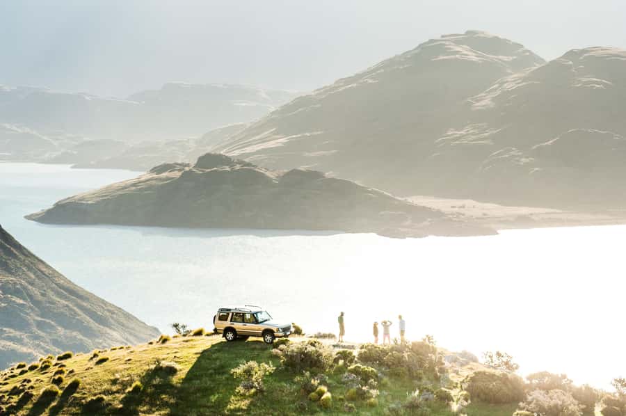 Wanaka: Mount Burke 4x4 Explorer and Boat Tour - Reaching Mount Burke by four-wheel drive