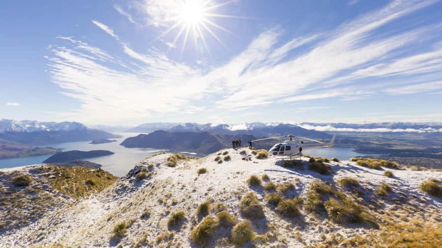 Wānaka: Scenic Helicopter Flight Wānaka Max - Coromandel Peak and the Mt Roy view
