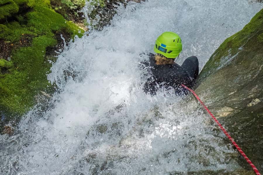 Wanaka: Waterfall Climb and Canyon Tour - Starting with the Level 1 cable climb